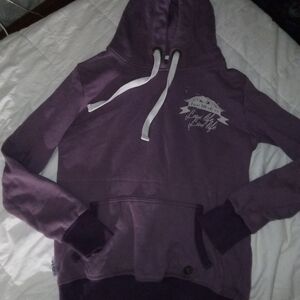 Vintage Iron Workers Purple Hoodie